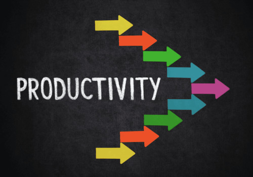 How does productivity improve efficiency?